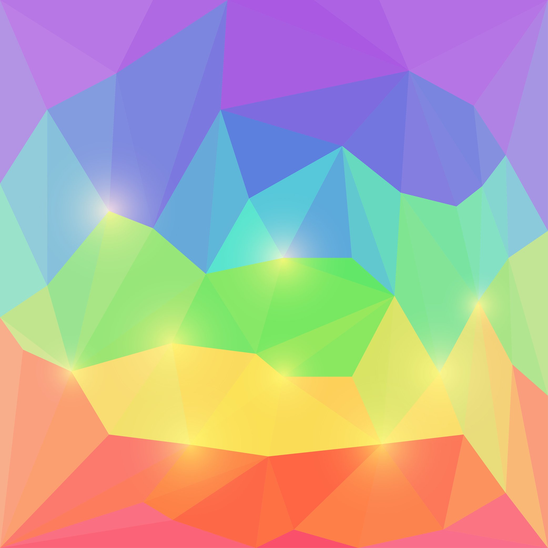 Abstract Polygonal Geometric Background